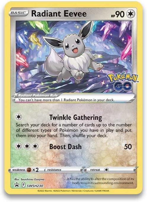 Eevee Premium Pokemon Go Collection box