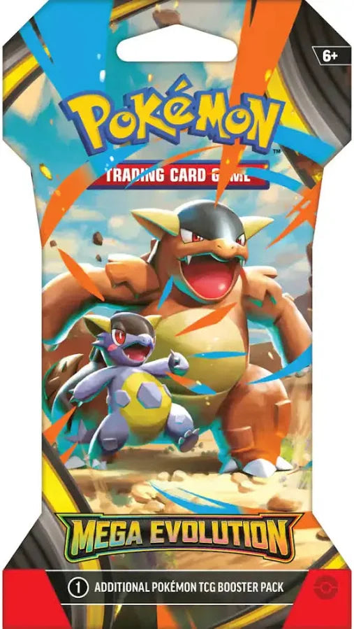 Sleeved mega Evolutions Booster Pack